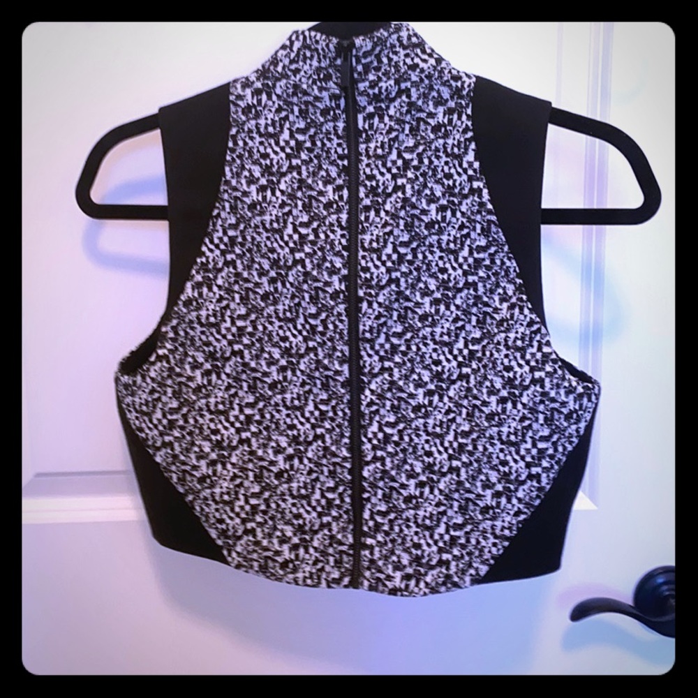 Elizabeth and James skirt and crop top